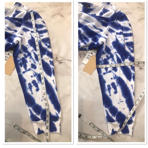 Halogen Blue neon tie dye size 1X - Picture 4 of 9